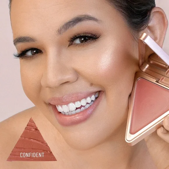 NWT‼️ LYS Higher Standard Satin Matte Cream BlushConfident - pink cinnamon spice - Picture 6 of 6